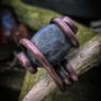 Statement Copper and Labradorite Crystal Ring Size UK L Image 3