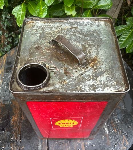 Vintage Shell 20L Oil Can