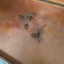 Small curtain pole and hangers Image 3