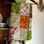 Vintage Indian Kantha Patchwork Handmade Shawl Throw Image 8