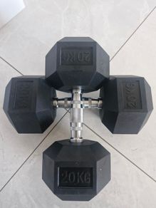 dumbells 20kg pair