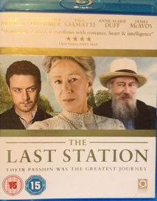 The Last station [2010] Helen Mirren, Christopher Plummer, Paul Giamatti, Anne-Marrie Duff & James McAvoy [Blu-ray Movie]