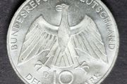 1972 Silver Germany 10 Deutsche Mark Olympic Games in Munich