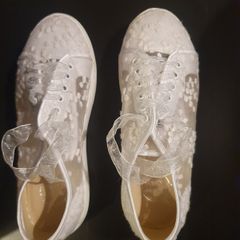 Beautiful lace shoes for Holy Communion