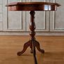 Vintage Italian Marquetry Wine Table Tripod Image 3