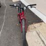 Kids red mountain bike Image 2