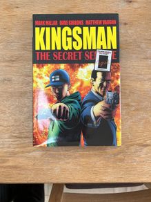SIGNED Kingsman Graphic Novel - signed by Mark Millar and Dave Gibbons