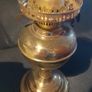 Oil Lamp with Glass Shade Image 4