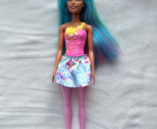 Barbie Dreamtopia Unicorn Doll With Blue & Pink Hair Used Please look at the pictures