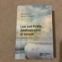 Law and Public Administration Book