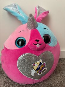 Plush toy zuru rainbocorn eggzania bunny rabbit