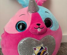 Plush toy zuru rainbocorn eggzania bunny rabbit