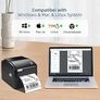 Thermal Printer USB Label Printer Thermal Label Printer 4x6 for Shipping Label Compatible with Windows, Mac OS and Linux systems Image 2