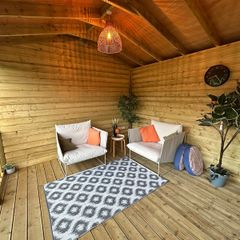 ikea havsten garden armchairs