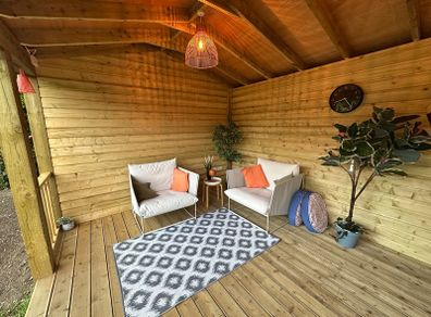 ikea havsten garden armchairs