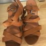 tan wedge sandles Image 3