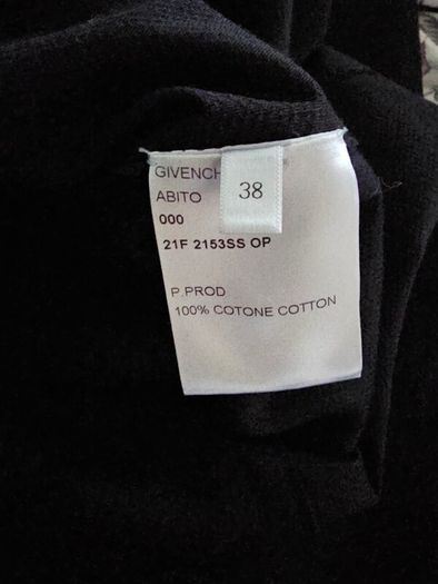 Givenchy Black Cutout Shirt Dress