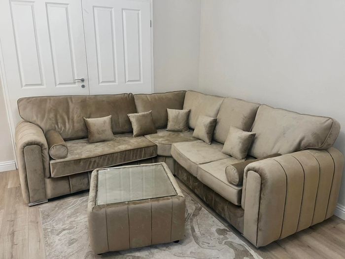 Milano 3+2 or Corner Fullback Cushions Sofa