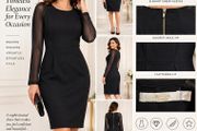 Black Dress, size 10(38)