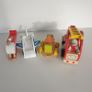 Wooden vehicles cars train helicopter bundle Image 7