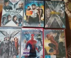 Dvd: X-men And Spider-man Movies