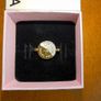 Pandora Sun and Moon Reversible Medallion Ring Sterling silver and 14k gold plating BRAND NEW Image 9