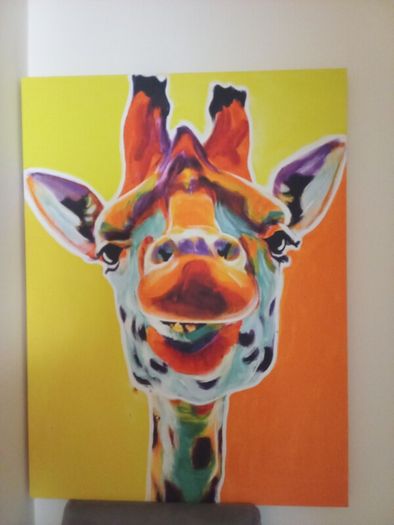 Painting Giraffe