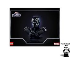 LEGO Black Panther Print 5007715 This Is A Promotional Lego Item You Can Not Buy In Shops New