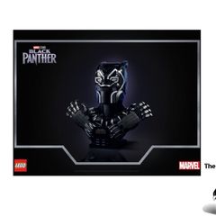 LEGO Black Panther Print 5007715 This Is A Promotional Lego Item You Can Not Buy In Shops New