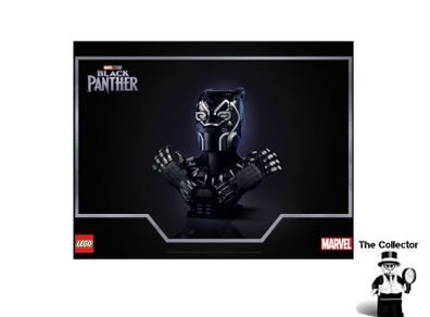 LEGO Black Panther Print 5007715 This Is A Promotional Lego Item You Can Not Buy In Shops New