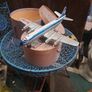 Vintage Tin Plate Toy Aeroplane Image 3
