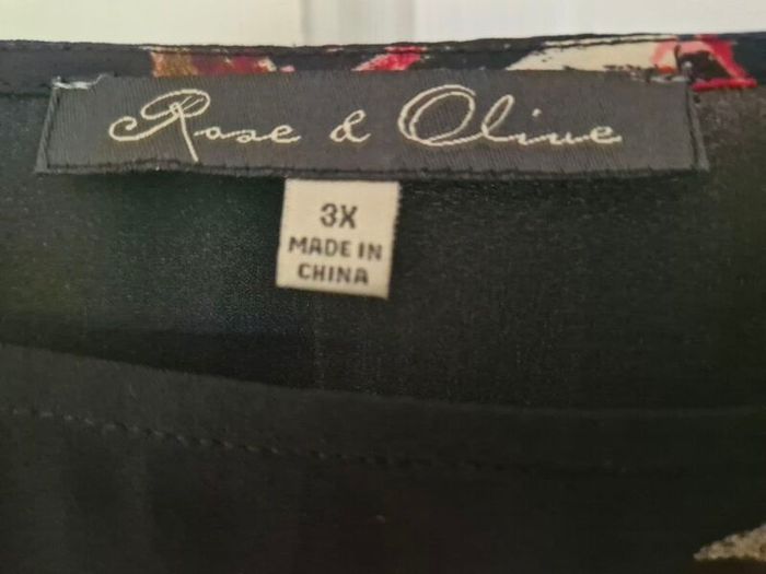 Plus size top.