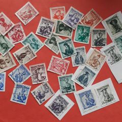 STAMPS Lot - National Costume - Austria