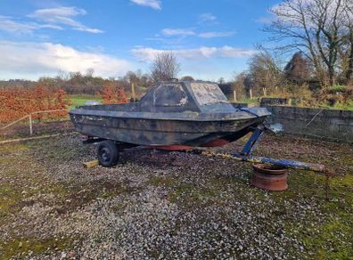 Boat , trailer,  outboard