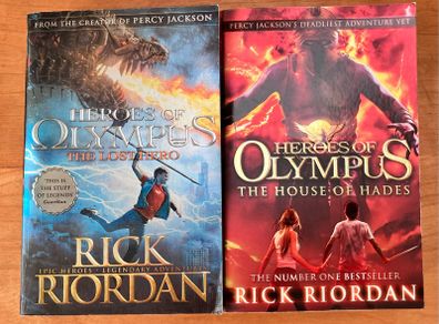 The Heroes Of Olympus, Books 1&4 by Rick Riordan