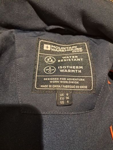 Mountain warehouse winter jacket