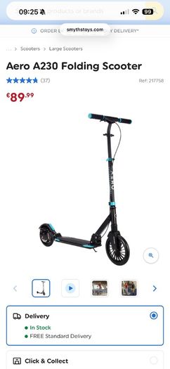 Aero A230 Folding Scooter