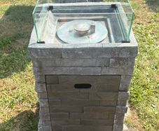 Outdoor fire