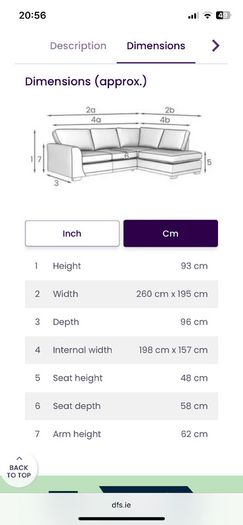 Corner sofa and ottoman