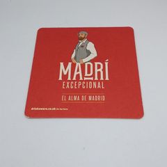 Madri Excepcional Beer : Beer Mat/Coaster