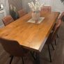 Dining table and 6 chairs Image 2