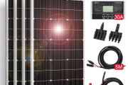 400W Solar Panel Kit for Camper Boat Shed Home
