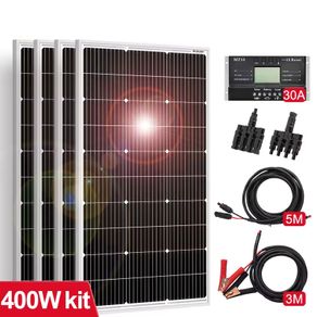 400W Solar Panel Kit for Camper Boat Shed Home
