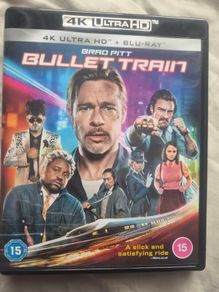 Bullet Train 4k Ultra HD Blu-Ray Plus Blu-Ray