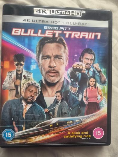 Bullet Train 4k Ultra HD Blu-Ray Plus Blu-Ray