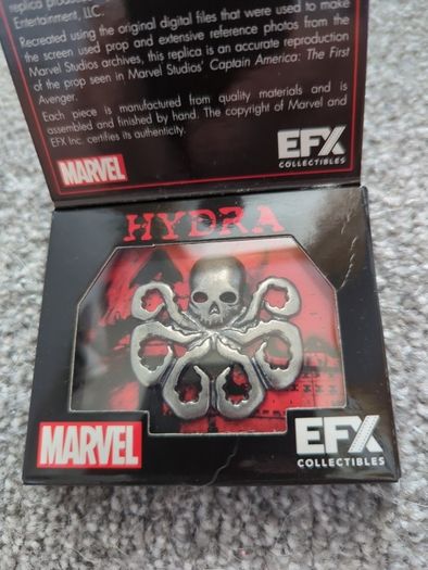Marvel Captain America First Avenger Hydra Loot Crate EFX Collectibles Pin