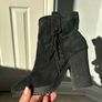 Carvela Black suede boots Image 6