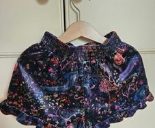 NEXT Girls Magical Night Garden Print Shorts 4Y + FREE Pair of Shorts