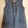 Jasper Conran Girls Denim Dress 3-4 Years Image 2