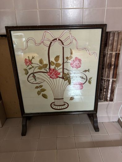decorative fire screen